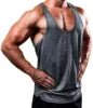 EVertop Men's Summer H-shaped Back Vest Solid O-Neck Sleeveless tank Top Customizable Print Embroidery Logo Knitted for Sports - Cozy & Co. Market