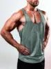 EVertop Men's Summer H-shaped Back Vest Solid O-Neck Sleeveless tank Top Customizable Print Embroidery Logo Knitted for Sports - Cozy & Co. Market