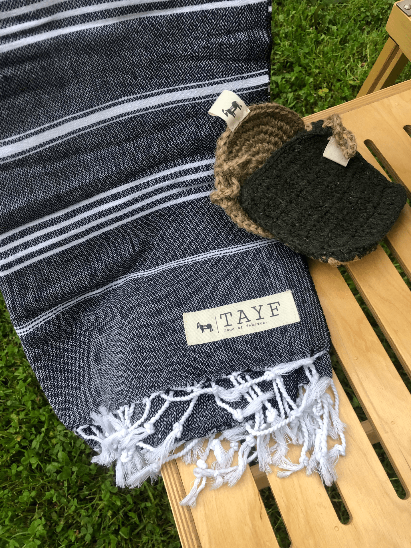 Extra-thin Hammam towel "Kas" - Cozy & Co. Market