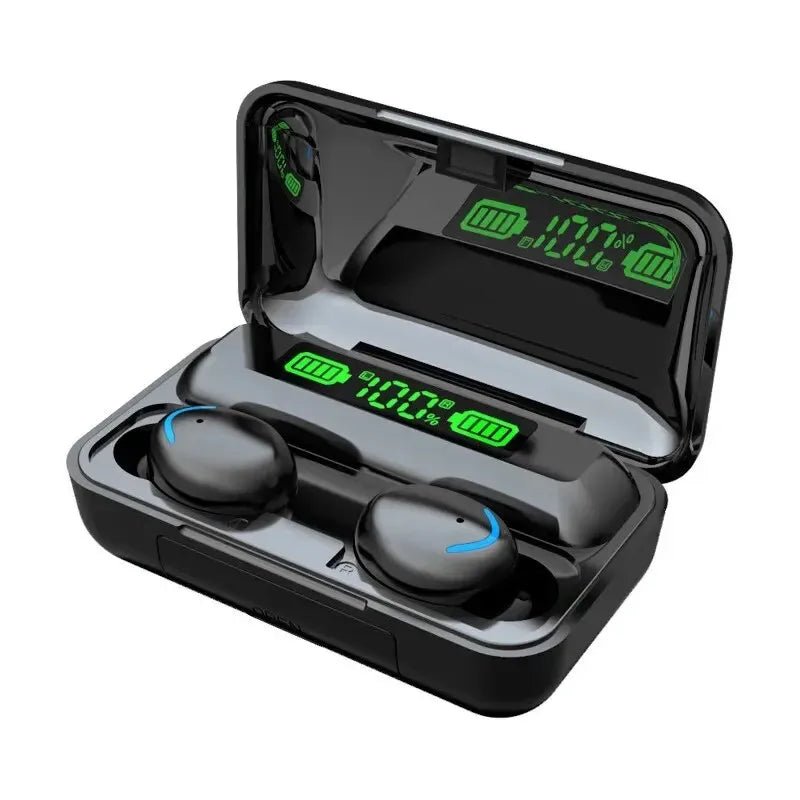 F9 Wireless Earphones LED Dislpaly Binaural TWS Wireless Bluetooth Headset Waterproof Noise Reduction Bluetooth Headphones - Cozy & Co. Market