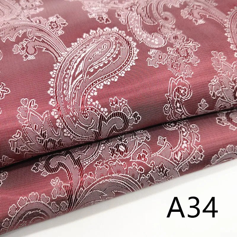 Fab-Fairy Wholesale Woven PV Jacquard Lining Polyester Viscose Plain Dyed for Boys Suit Coat Jacket Hat Interlinings - Cozy & Co. Market