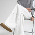 Fall/Winter Machete Pants Men's New Fashionable Brand Loose Wide-leg Sports Pants Sweatshirt Pants Dipper Straight Pants fleece-lined Casual Pants - Cozy & Co. Market