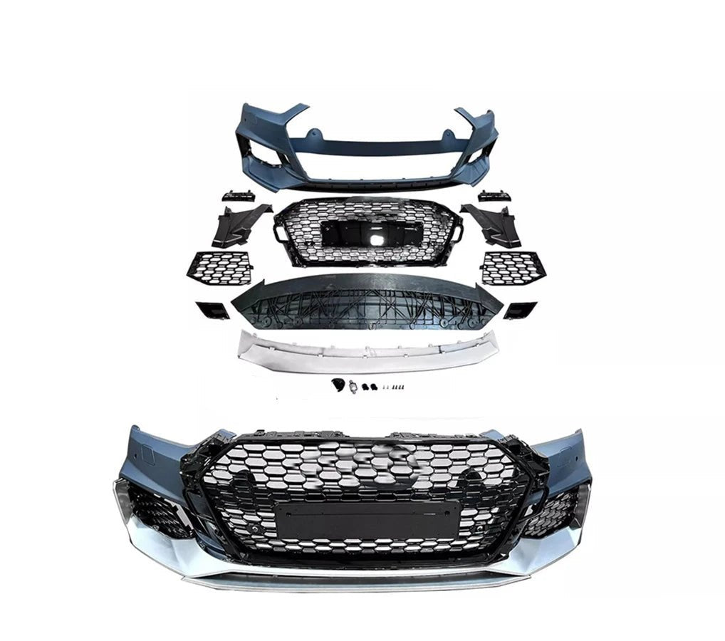 Fast Shipping Car Audi A5 S5 B9 Body Kit RS5 Style Front Bumper with Grille Grill For Audi A5 B9 S5 2017 2018 2019 Auto Bumper - Cozy & Co. Market