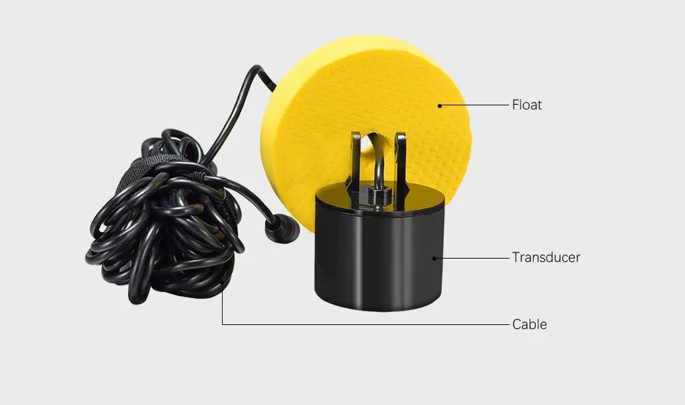 FFC1108-1 Alarm 100M Portable Sonar Fish Finders 45 degrees Sonar Coverage Echo Sounder Alarm Transducer Lake Sea Fishing - Cozy & Co. Market