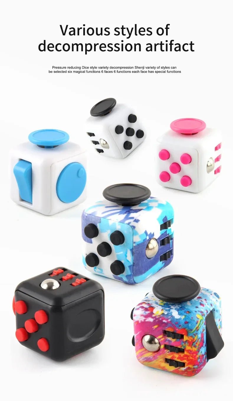 Fidget Decompression toy Infinity Stress cubes Antistress Toys Anti-stress Kids Anti Stress Games For Adults antistress anxiety - Cozy & Co. Market