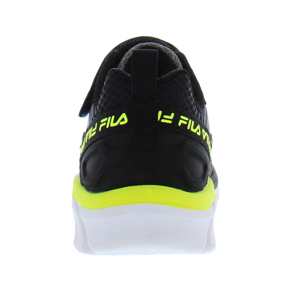 Fila Cryptonic 7 Strap Boys Shoes Color: Grey/Lime 100% Authentic - Cozy & Co. Market