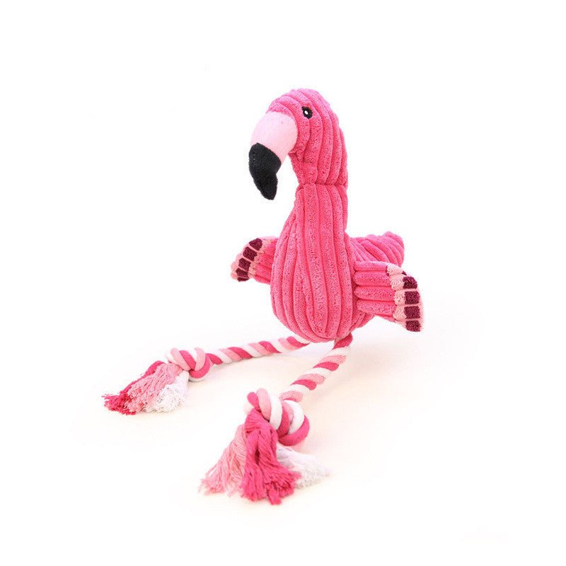 Flamingo Dog Toy - Cozy & Co. Market