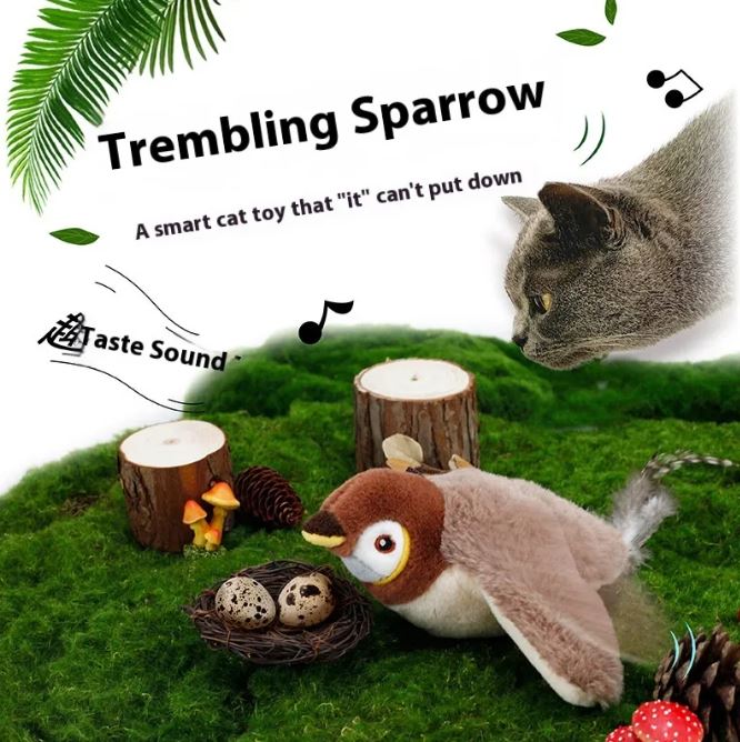Flapping Bird Cat Toy - Cozy & Co. Market
