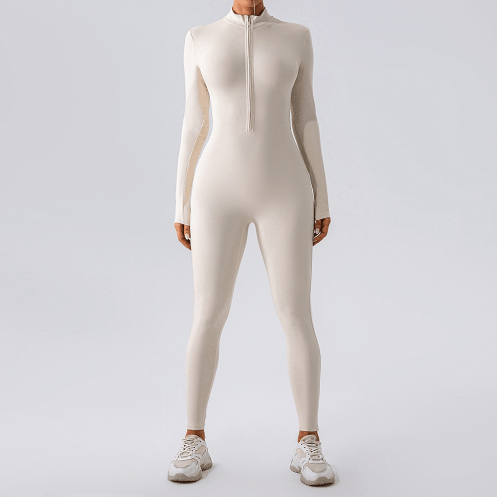 Fleece-Lined Yoga Jumpsuit - Cozy & Co. Market