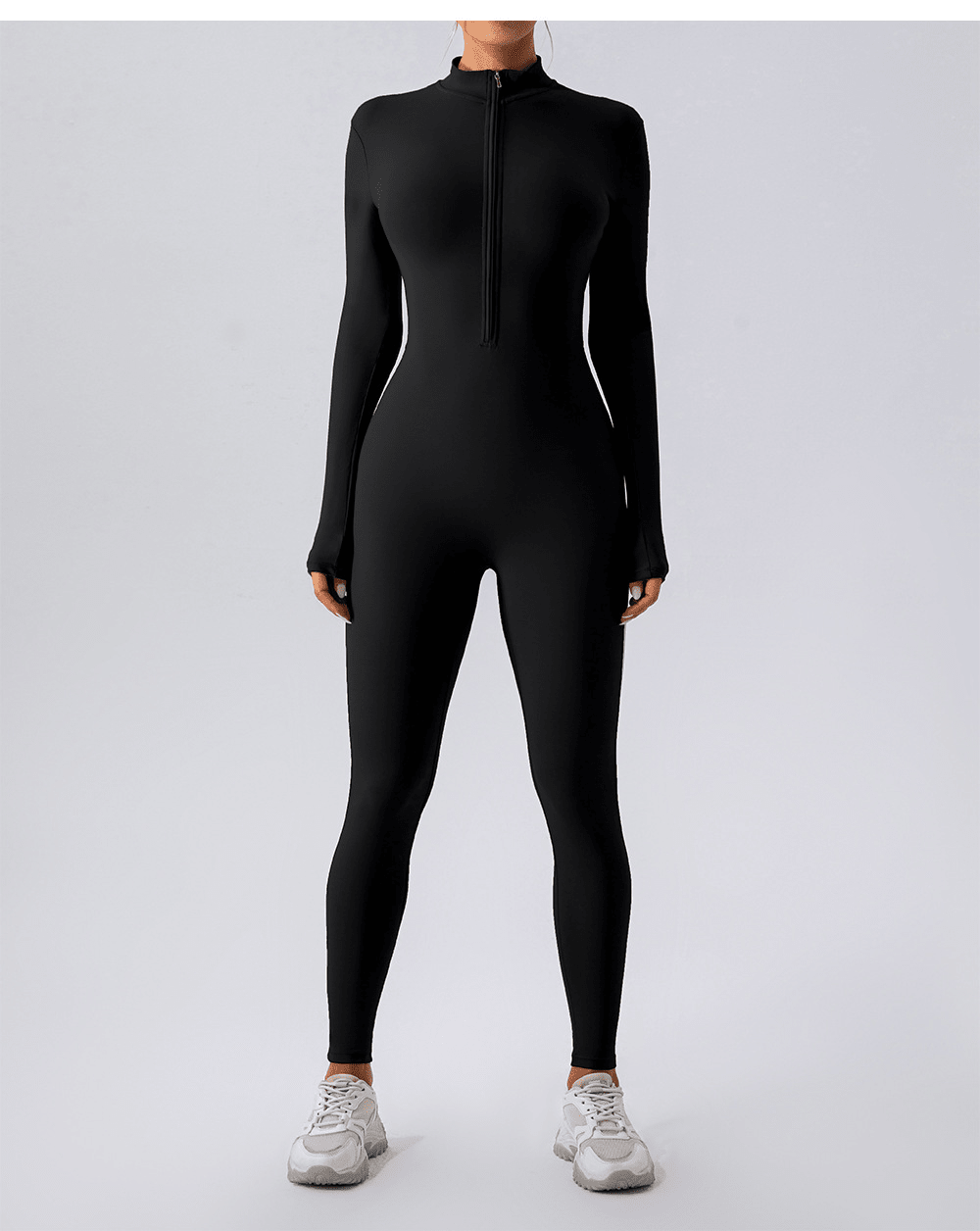 Fleece-Lined Yoga Jumpsuit - Cozy & Co. Market