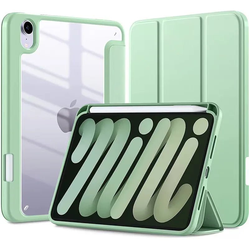 For iPad 10th 11th Generation 2022 Case with Pencil Holder Hybrid Slim Tri-fold Stand Protective Cover - Cozy & Co. Market