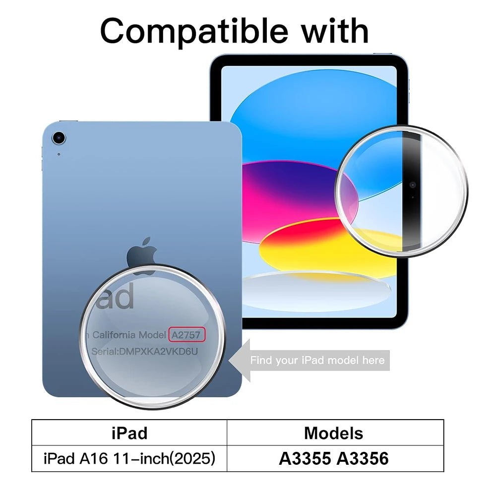 For iPad 11th Gen 11 Inch 2025 A16 Tempered Glass Screen Protector A3355 A3356 Tablet Anti Scratch Clear Protective Film - Cozy & Co. Market