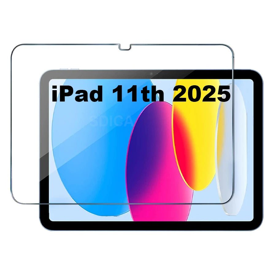 For iPad 11th Gen 11 Inch 2025 A16 Tempered Glass Screen Protector A3355 A3356 Tablet Anti Scratch Clear Protective Film - Cozy & Co. Market