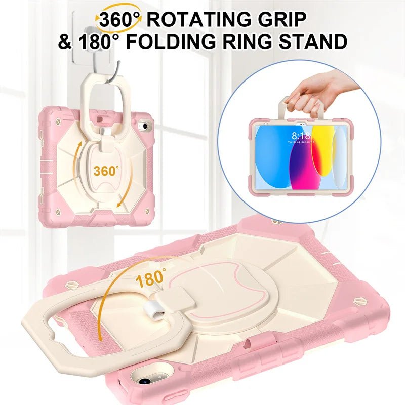 For iPad A16 11th 10th 10.2 9th 8th 7th 9.7 6th Generation Case Shockproof Tablet Cover For iPad Air 7 6 5 4 10.9 3 Pro 11 Funda - Cozy & Co. Market