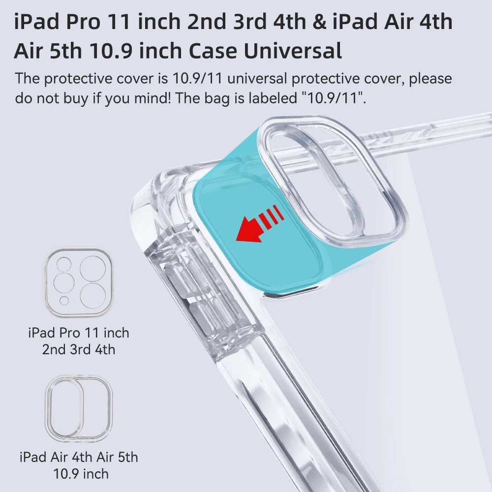 For ipad A16 11th case For Air 11 M3 M4 Air 13 M4 10th Gen 10.9 7 8 9th 10.2 Air4 5 Pro 11 12.9 13 M4 M5 5 6th 9.7 mini6 7 Cover - Cozy & Co. Market