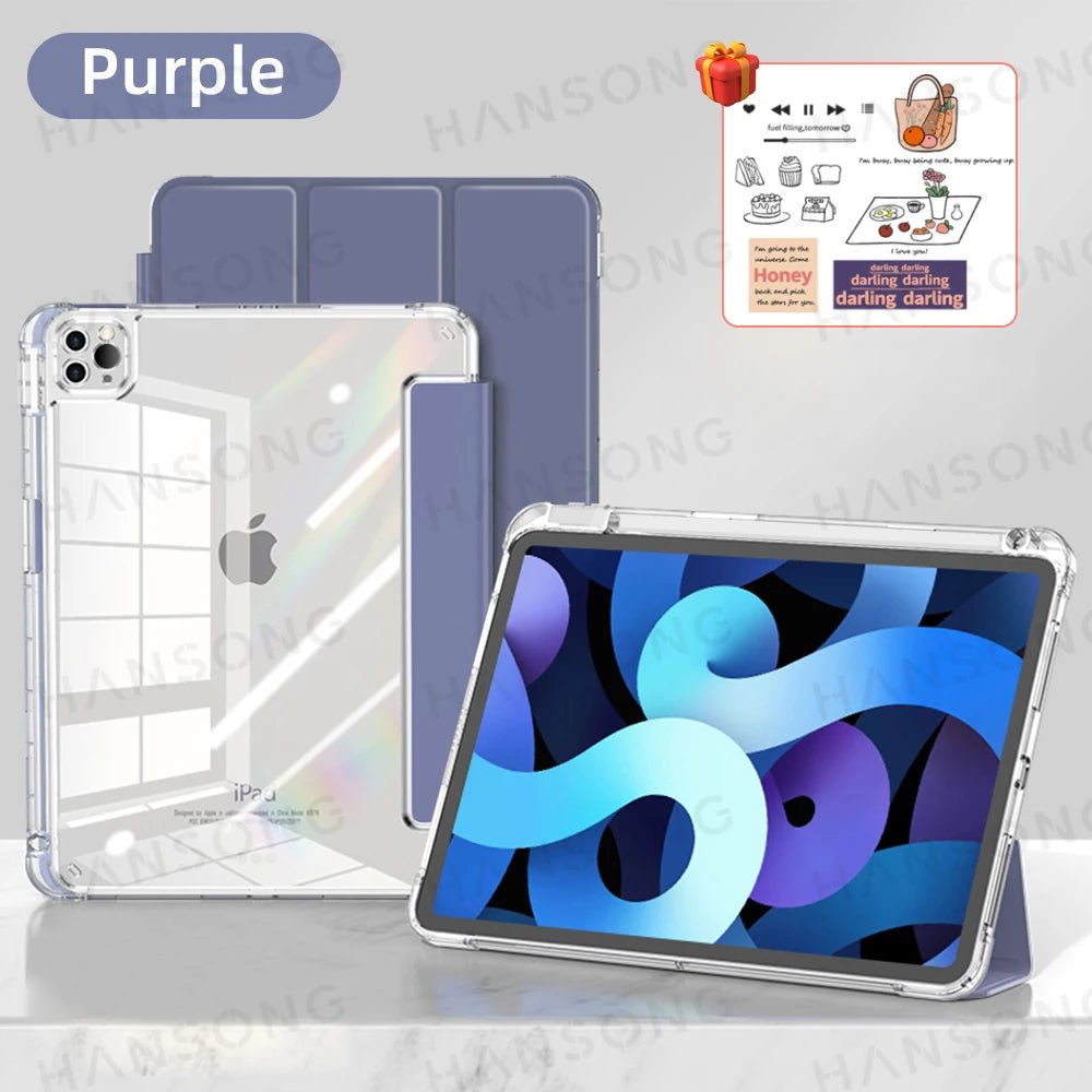 For ipad A16 11th case For Air 11 M3 M4 Air 13 M4 10th Gen 10.9 7 8 9th 10.2 Air4 5 Pro 11 12.9 13 M4 M5 5 6th 9.7 mini6 7 Cover - Cozy & Co. Market