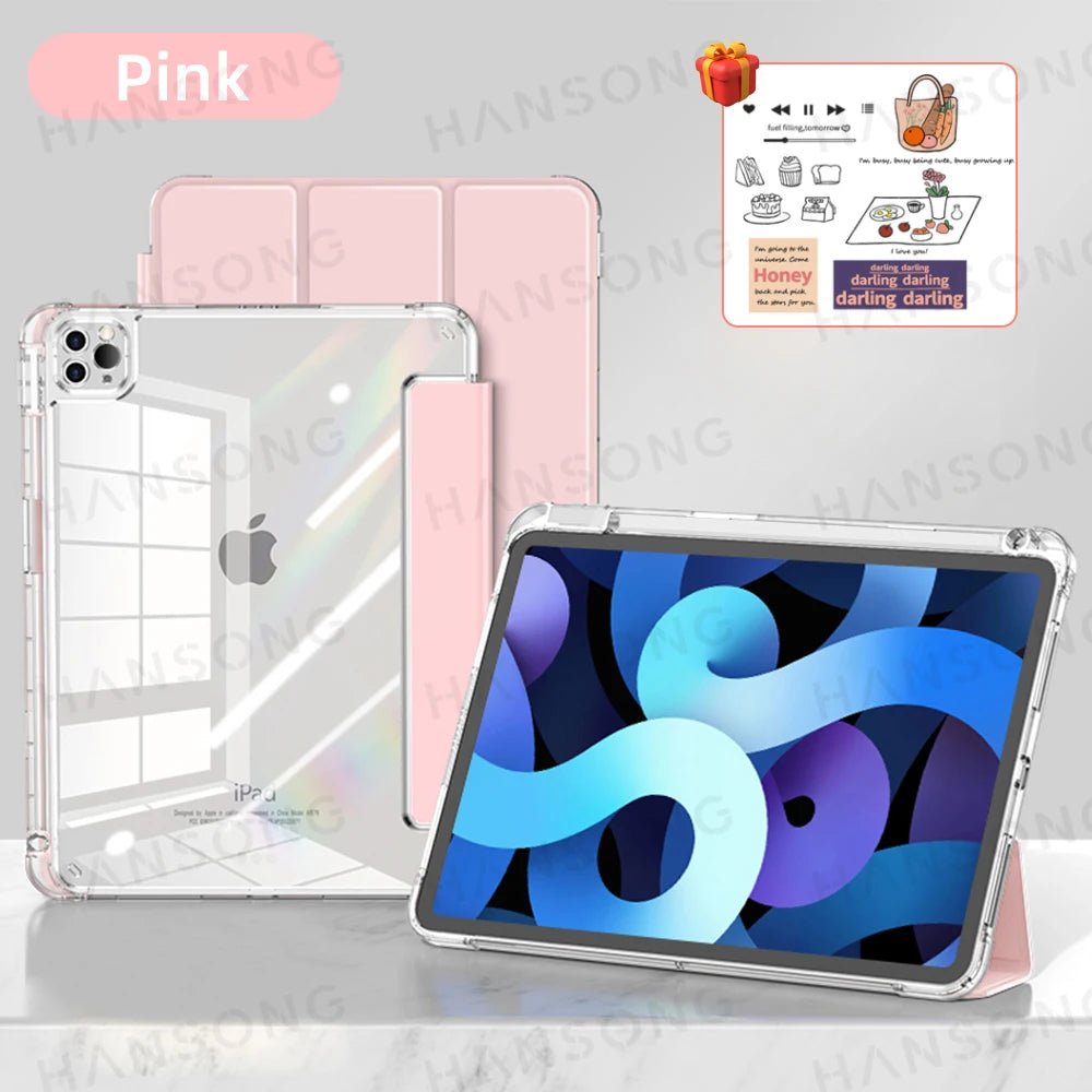 For ipad A16 11th case For Air 11 M3 M4 Air 13 M4 10th Gen 10.9 7 8 9th 10.2 Air4 5 Pro 11 12.9 13 M4 M5 5 6th 9.7 mini6 7 Cover - Cozy & Co. Market