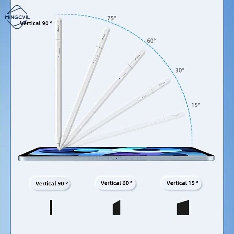 For iPad Pencil 2025 M4 Stylus Pen for Air 6 M2 Pro M3 with Palm Rejection Tilt for iPad Pro 11 12.9 13 7/8/9/10/11th mini 5 6 7 - Cozy & Co. Market