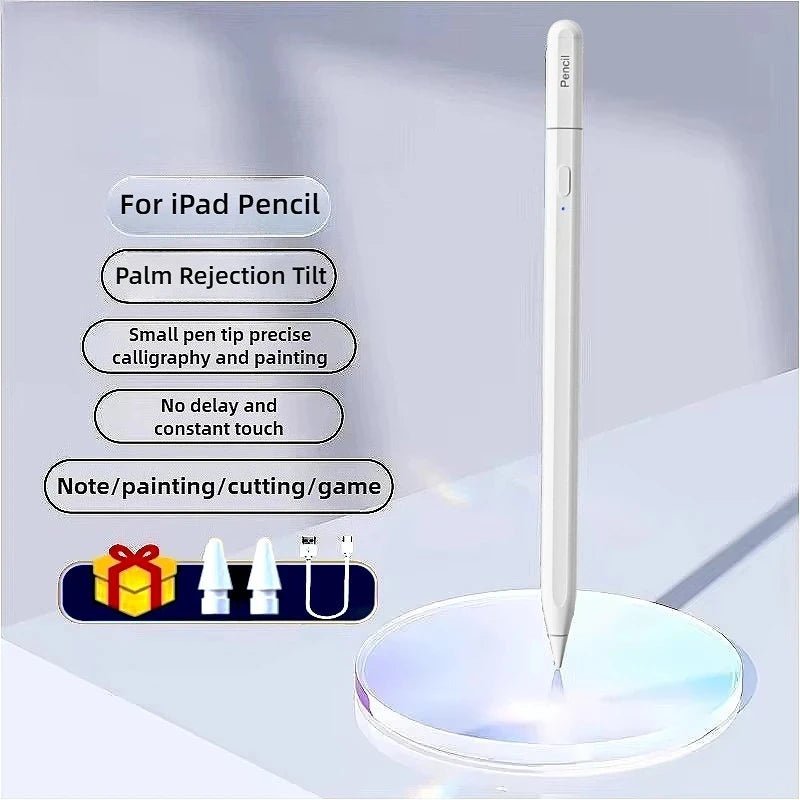 For iPad Pencil 2025 M4 Stylus Pen for Air 6 M2 Pro M3 with Palm Rejection Tilt for iPad Pro 11 12.9 13 7/8/9/10/11th mini 5 6 7 - Cozy & Co. Market