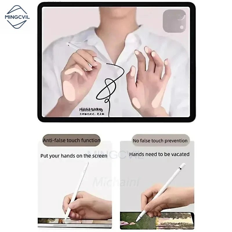 For iPad Pencil 2025 M4 Stylus Pen for Air 6 M2 Pro M3 with Palm Rejection Tilt for iPad Pro 11 12.9 13 7/8/9/10/11th mini 5 6 7 - Cozy & Co. Market