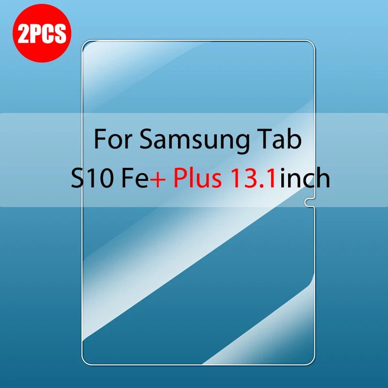 For Samsung Galaxy Tab S10 Fe Plus Tempered Glass Screen Protector On samsung galaxy tab s10 fe fe+ plus 2025 9H Film - Cozy & Co. Market