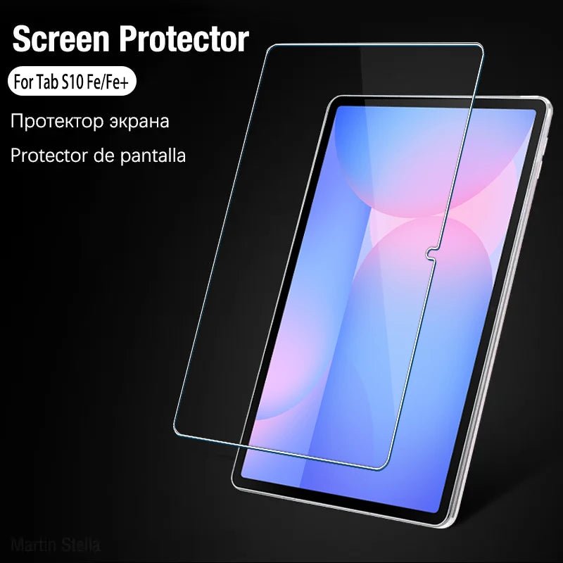 For Samsung Galaxy Tab S10 Fe Plus Tempered Glass Screen Protector On samsung galaxy tab s10 fe fe+ plus 2025 9H Film - Cozy & Co. Market