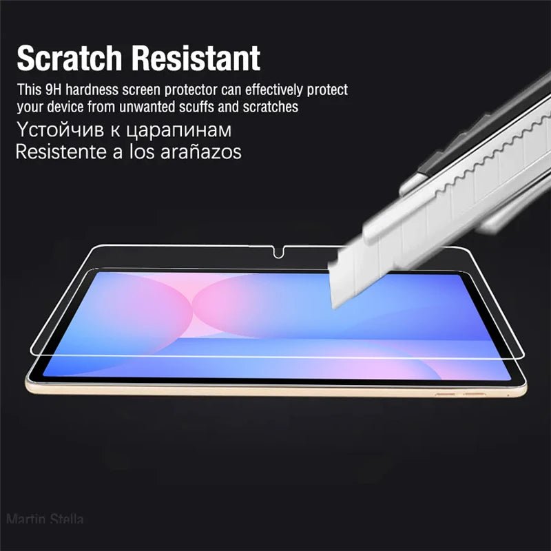 For Samsung Galaxy Tab S10 Fe Plus Tempered Glass Screen Protector On samsung galaxy tab s10 fe fe+ plus 2025 9H Film - Cozy & Co. Market