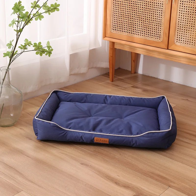 Four Season Square Dog Bed for Large Dog Mattress Bite-resistant Cat Bed Soft Thickened Dog Bed Waterproof Sofa Pet House - Cozy & Co. Market