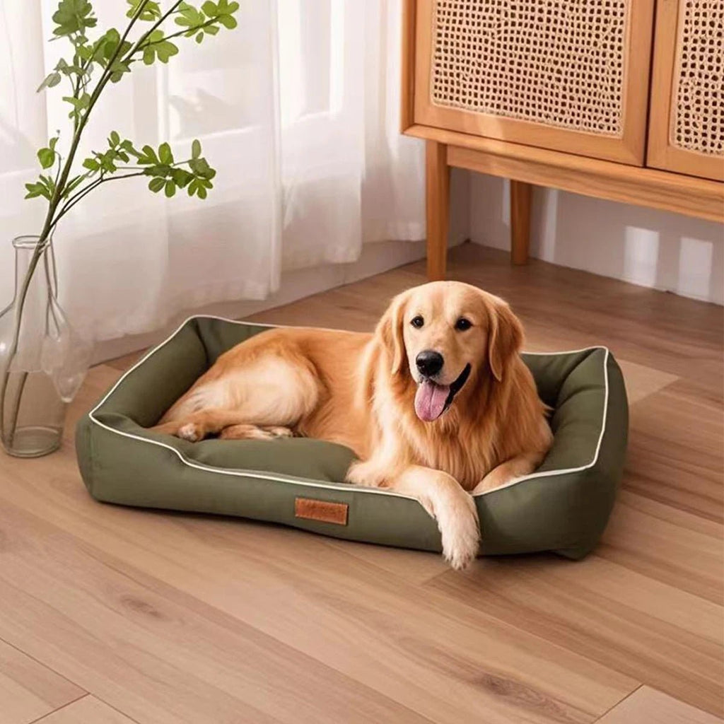 Four Season Square Dog Bed for Large Dog Mattress Bite-resistant Cat Bed Soft Thickened Dog Bed Waterproof Sofa Pet House - Cozy & Co. Market