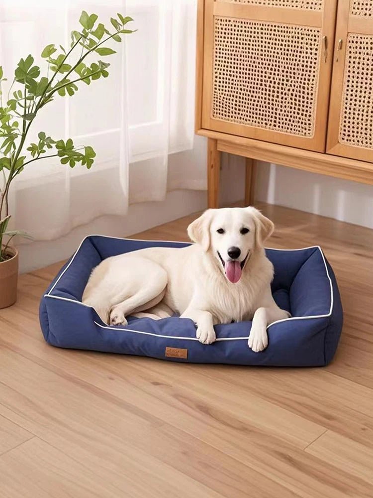 Four Season Square Dog Bed for Large Dog Mattress Bite-resistant Cat Bed Soft Thickened Dog Bed Waterproof Sofa Pet House - Cozy & Co. Market