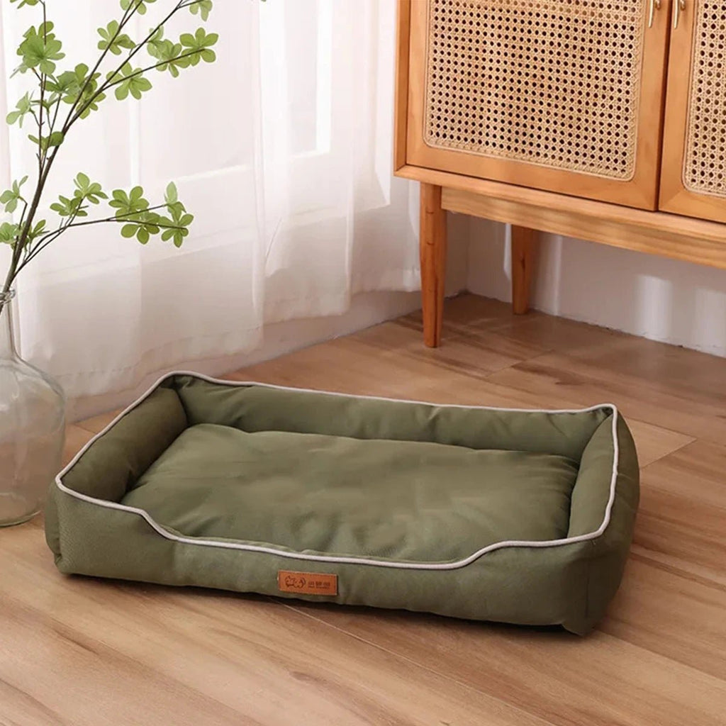 Four Season Square Dog Bed for Large Dog Mattress Bite-resistant Cat Bed Soft Thickened Dog Bed Waterproof Sofa Pet House - Cozy & Co. Market