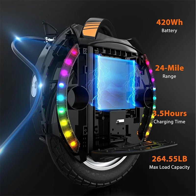 FREE Shipping US Stock Warehouse Beginners 14D Pro Self Balance Scooter 420Wh Battery Unicycle with APP Smart Monowheel EUC - Cozy & Co. Market