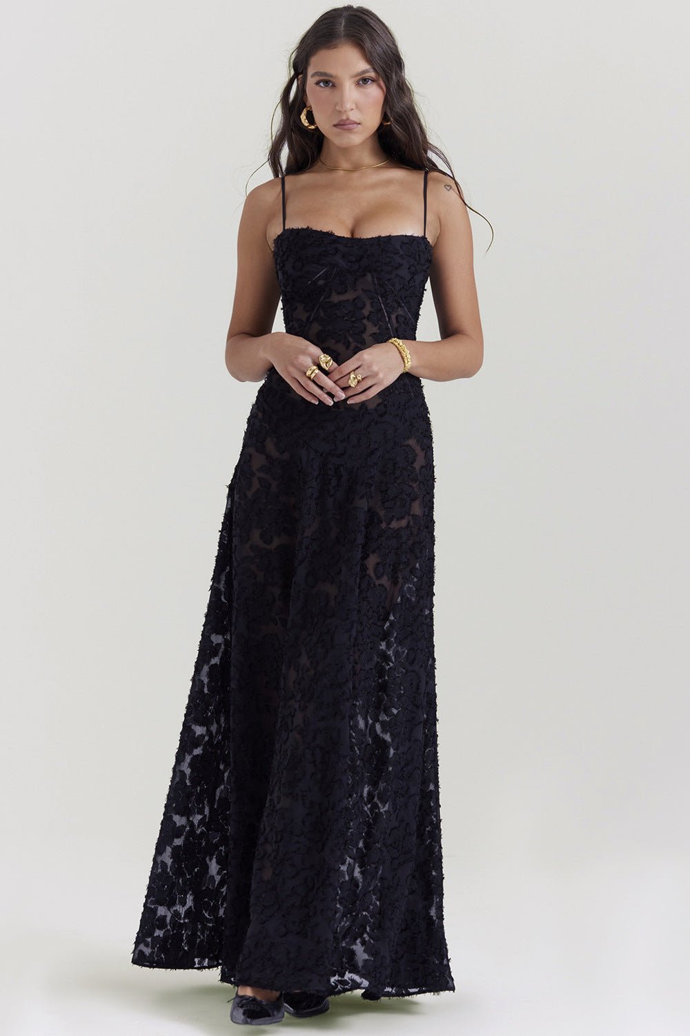 French Style Strap Niche Lace Sling dress Women's New Fashion Autumn Fairy Skirt Holiday Casual Mid-length - Cozy & Co. Market