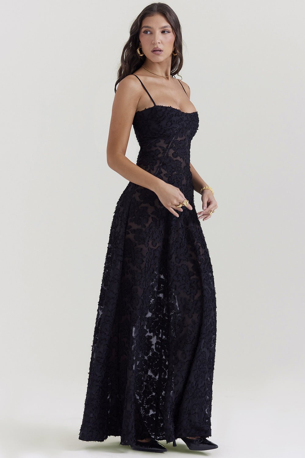 French Style Strap Niche Lace Sling dress Women's New Fashion Autumn Fairy Skirt Holiday Casual Mid-length - Cozy & Co. Market