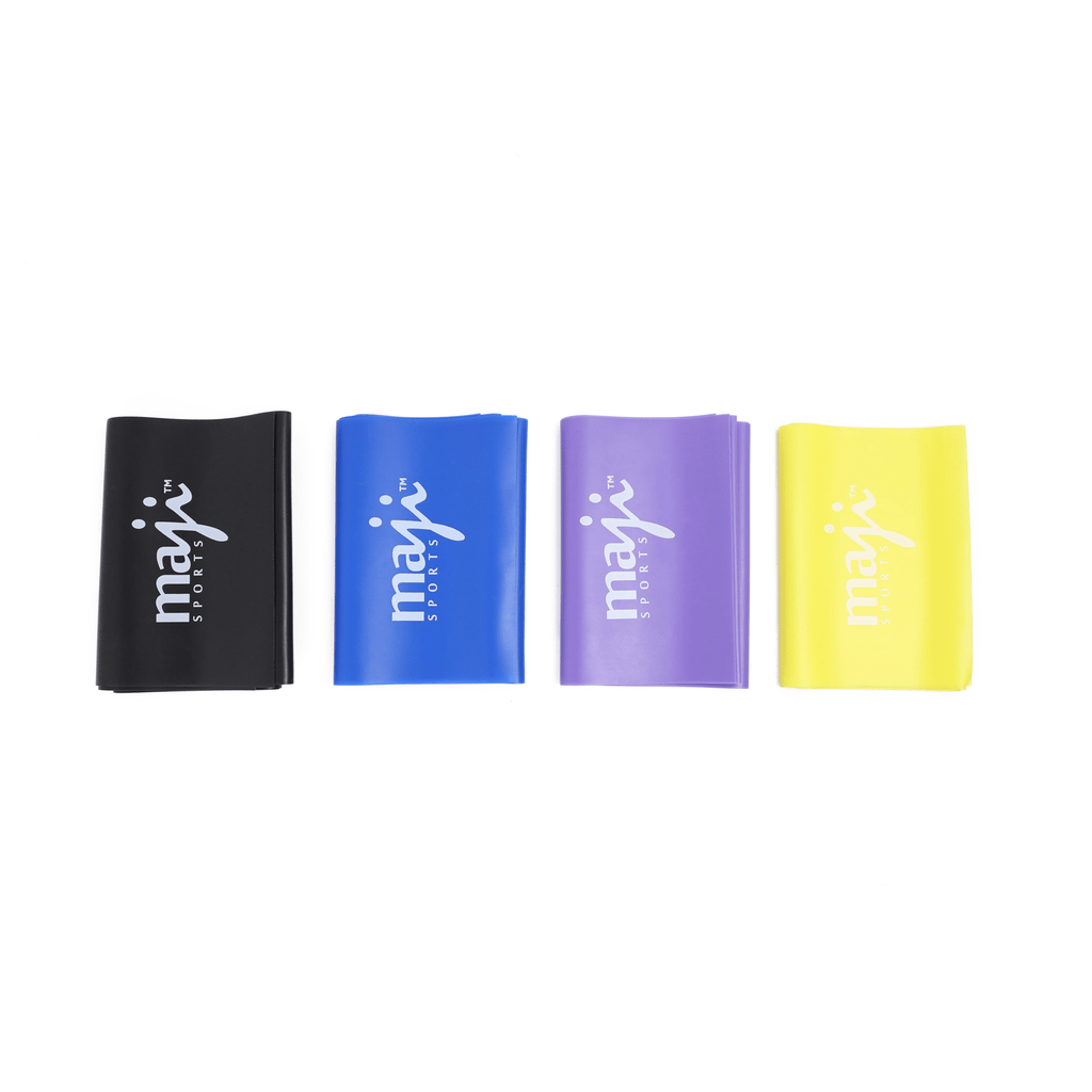 Full Body Exercise & Stretch Bands - Variable Resistance 4 Pack - Cozy & Co. Market