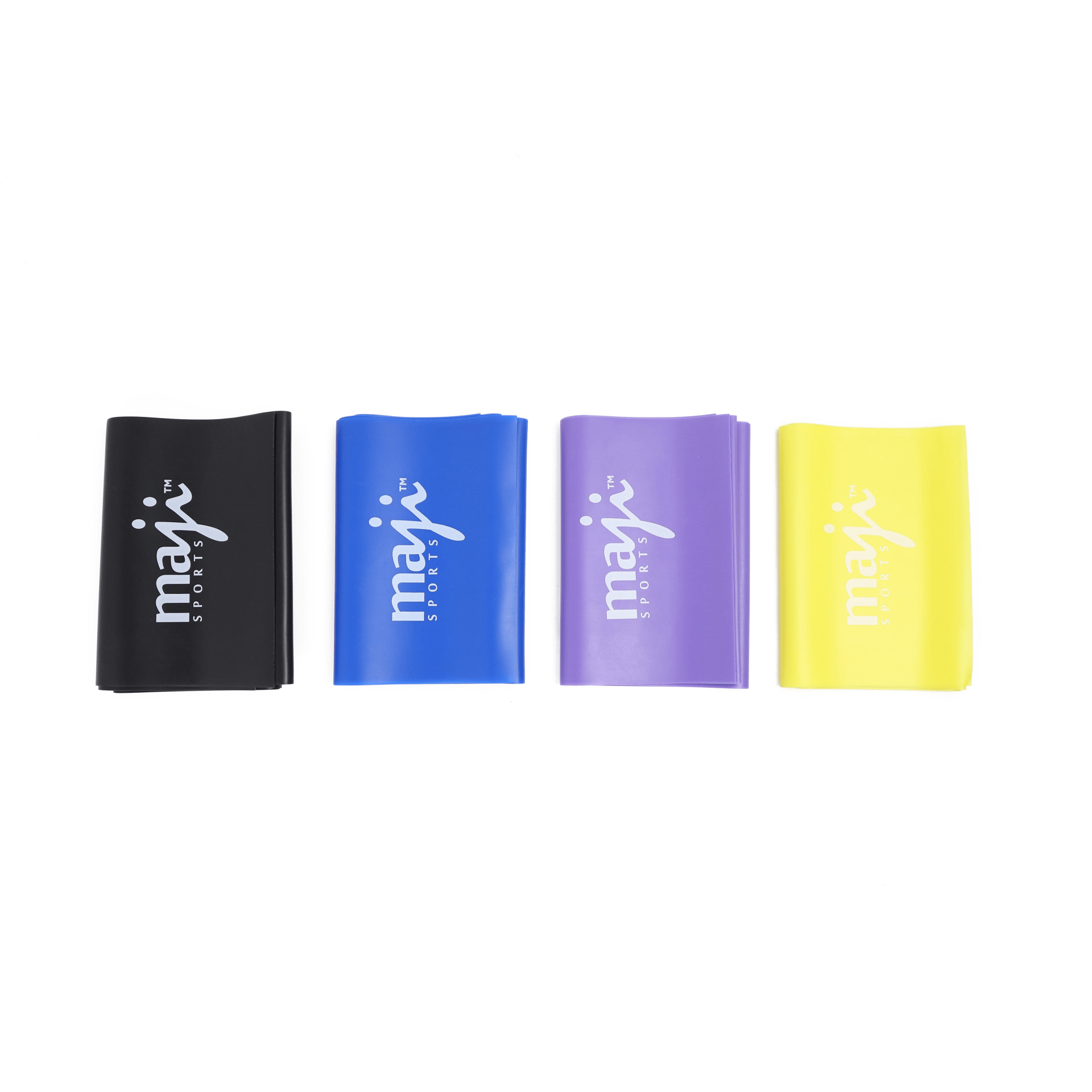 Full Body Exercise & Stretch Bands - Variable Resistance 4 Pack - Cozy & Co. Market
