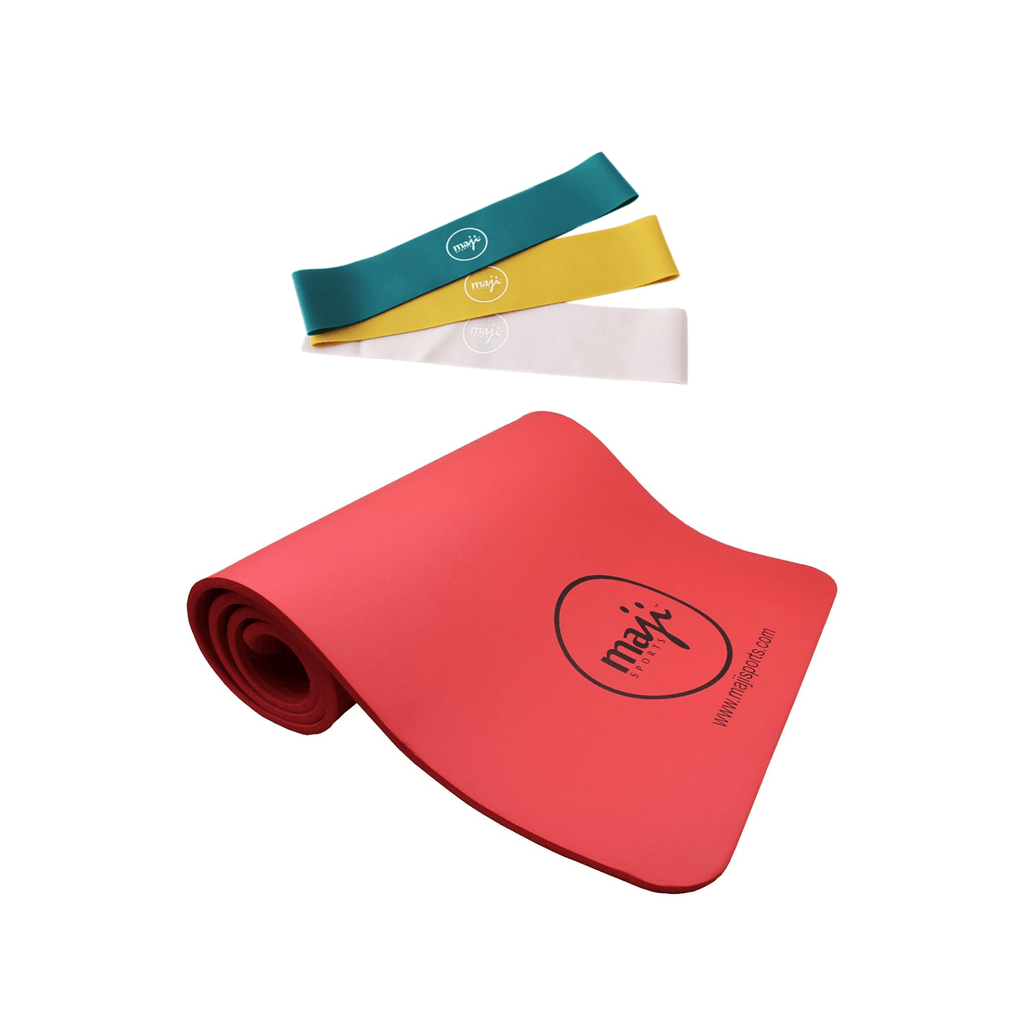 Full Body Home Workout Bundle – Resistance Bands & NBR Yoga Mat - Cozy & Co. Market