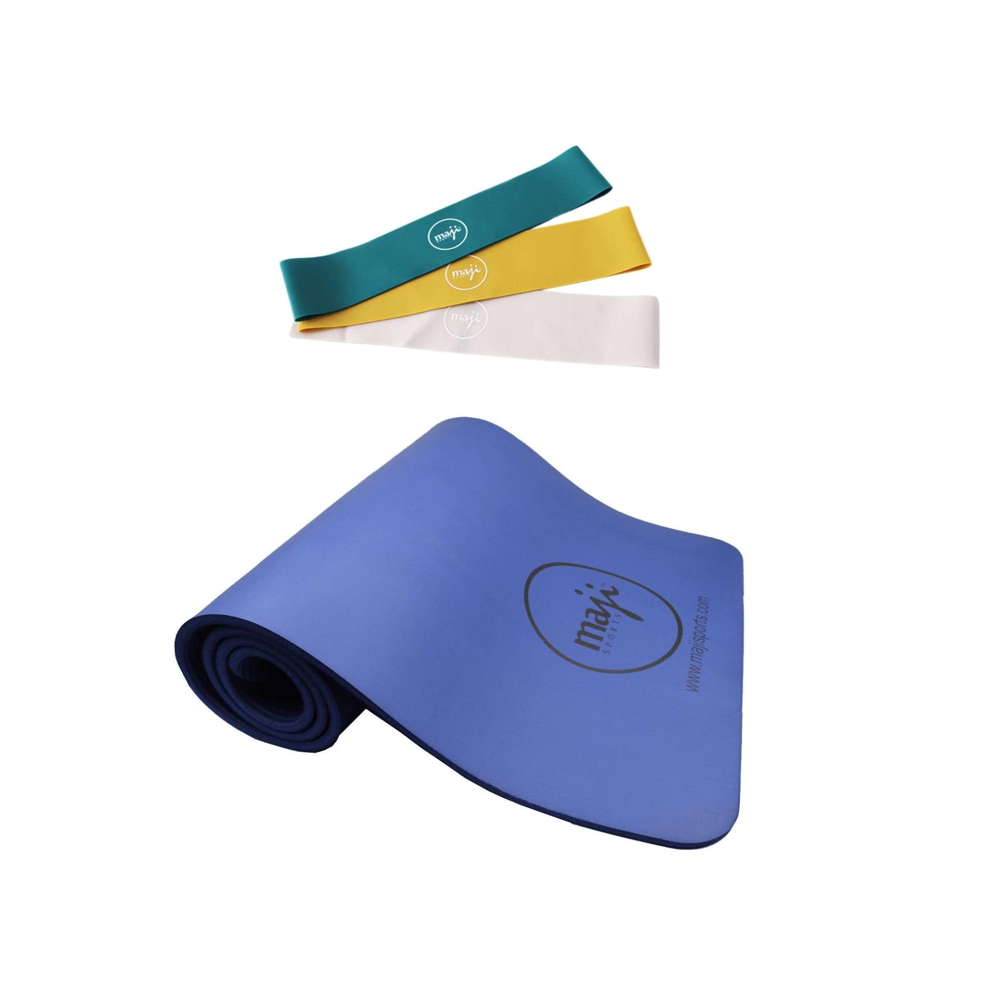 Full Body Home Workout Bundle – Resistance Bands & NBR Yoga Mat - Cozy & Co. Market