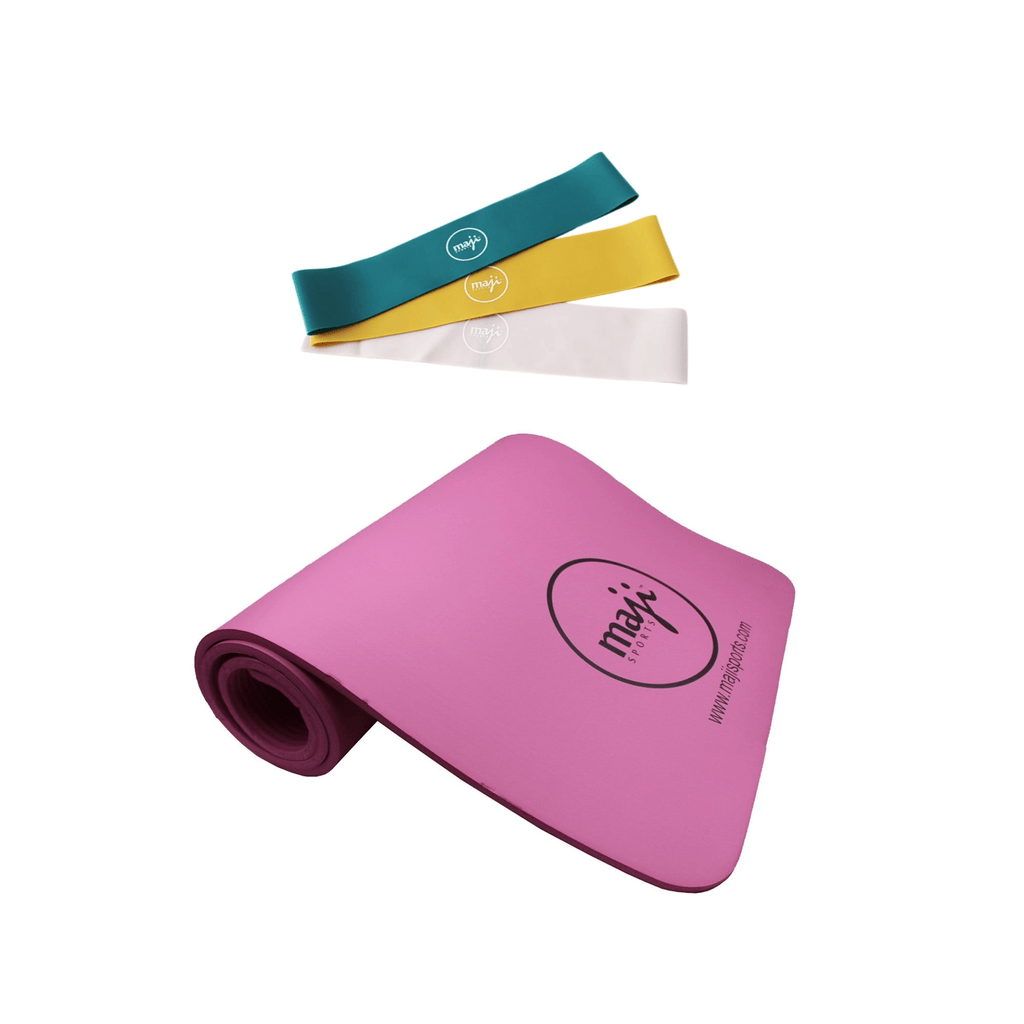 Full Body Home Workout Bundle – Resistance Bands & NBR Yoga Mat - Cozy & Co. Market