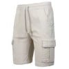 Galaxy Mens Solid Casual Everyday Explorer Cargo Shorts Ultra-Flex Comfort Mid Eco-Friendly Canvas Drawstring Closure Smart Back - Cozy & Co. Market