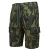 Galaxy Mens Solid Casual Everyday Explorer Cargo Shorts Ultra-Flex Comfort Mid Eco-Friendly Canvas Drawstring Closure Smart Back - Cozy & Co. Market