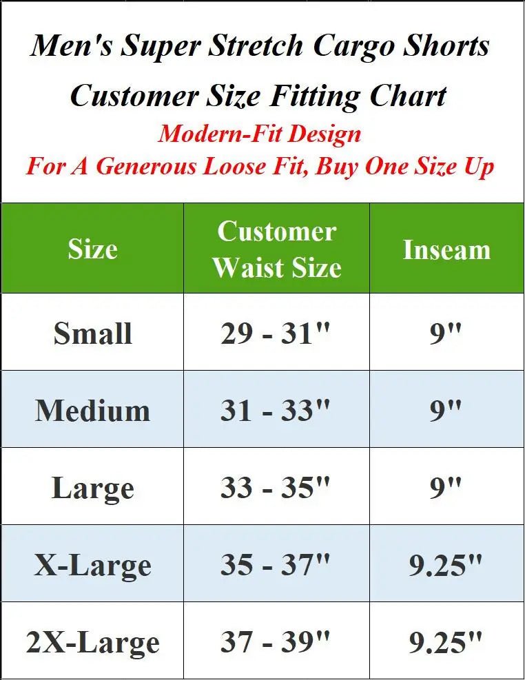 Galaxy Mens Solid Casual Everyday Explorer Cargo Shorts Ultra-Flex Comfort Mid Eco-Friendly Canvas Drawstring Closure Smart Back - Cozy & Co. Market