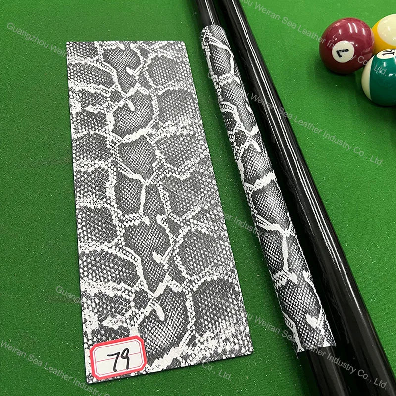 Genuine Cow Skin Pool Billiards Cue Grips Non-Slip Protective Sleeve Wrap with Different Print Pattern Genuine Leather Club Wrap - Cozy & Co. Market