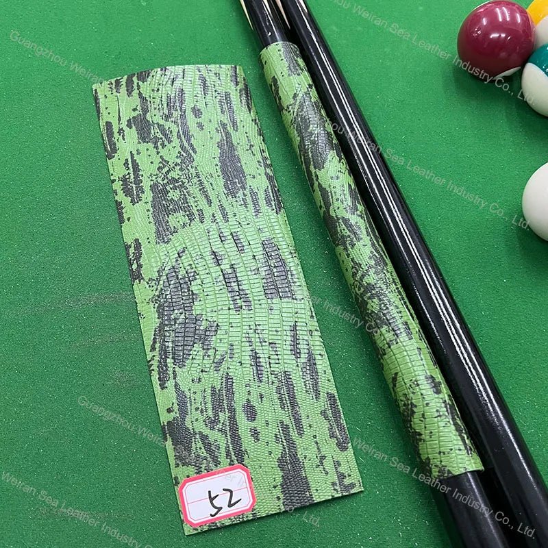 Genuine Cow Skin Pool Billiards Cue Grips Non-Slip Protective Sleeve Wrap with Different Print Pattern Genuine Leather Club Wrap - Cozy & Co. Market