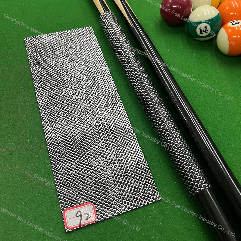 Genuine Cow Skin Pool Billiards Cue Grips Non-Slip Protective Sleeve Wrap with Different Print Pattern Genuine Leather Club Wrap - Cozy & Co. Market
