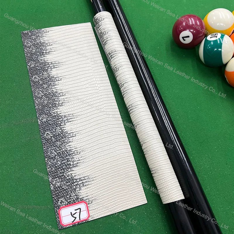 Genuine Cow Skin Pool Billiards Cue Grips Non-Slip Protective Sleeve Wrap with Different Print Pattern Genuine Leather Club Wrap - Cozy & Co. Market