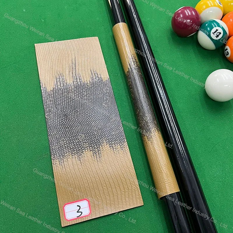Genuine Cow Skin Pool Billiards Cue Grips Non-Slip Protective Sleeve Wrap with Different Print Pattern Genuine Leather Club Wrap - Cozy & Co. Market