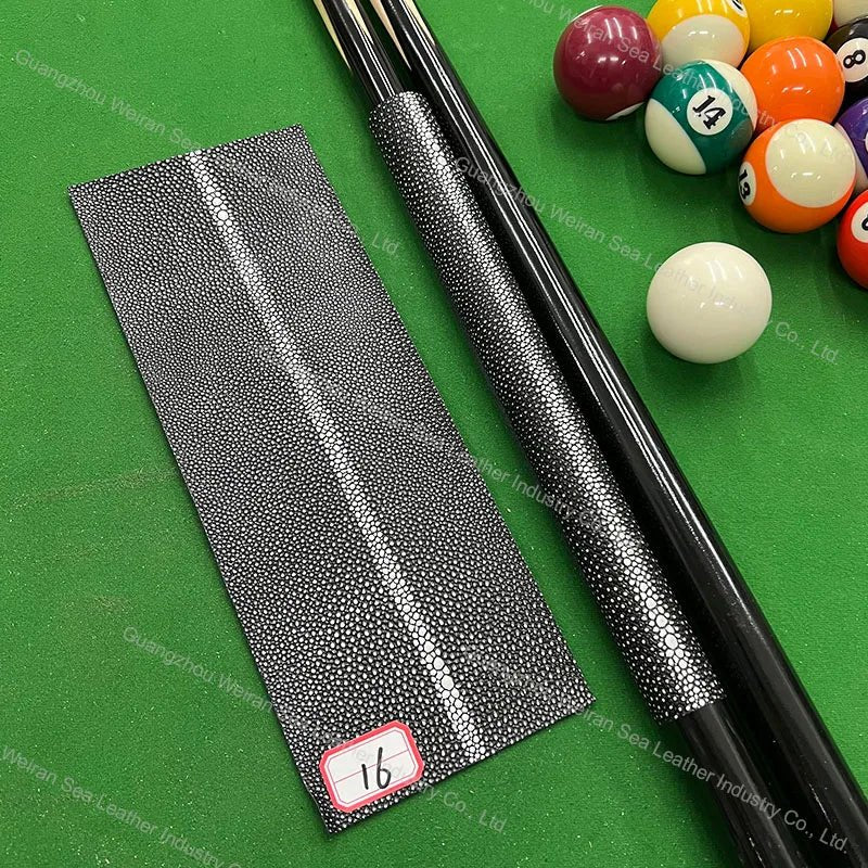 Genuine Cow Skin Pool Billiards Cue Grips Non-Slip Protective Sleeve Wrap with Different Print Pattern Genuine Leather Club Wrap - Cozy & Co. Market