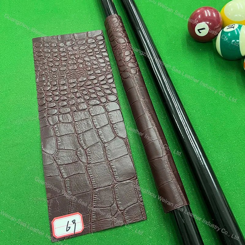 Genuine Cow Skin Pool Billiards Cue Grips Non-Slip Protective Sleeve Wrap with Different Print Pattern Genuine Leather Club Wrap - Cozy & Co. Market