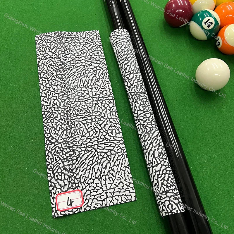 Genuine Cow Skin Pool Billiards Cue Grips Non-Slip Protective Sleeve Wrap with Different Print Pattern Genuine Leather Club Wrap - Cozy & Co. Market